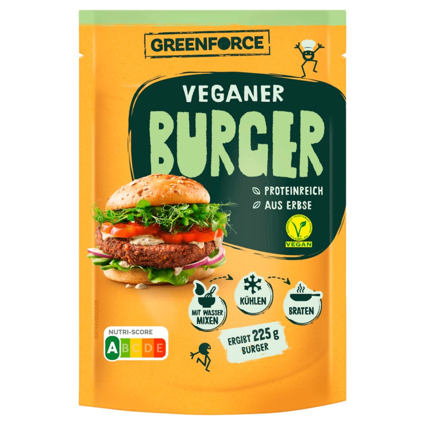 Greenforce Veganer Burger 75g